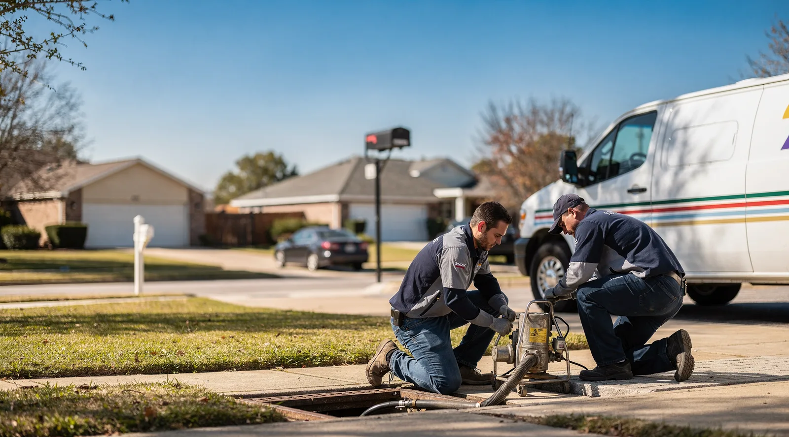 Main Sewer Line Cleaning in Metairie, LA